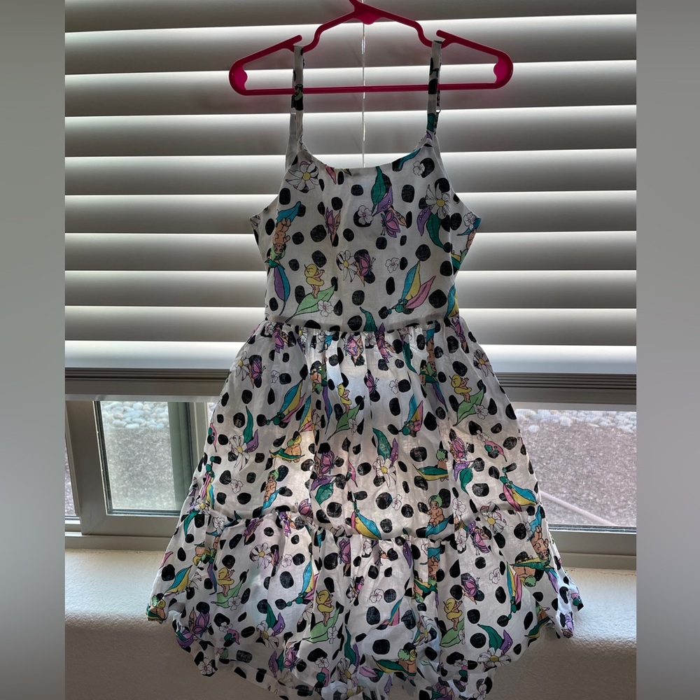 May Gibbs gils bow tie jumper dress . Girl size 8years